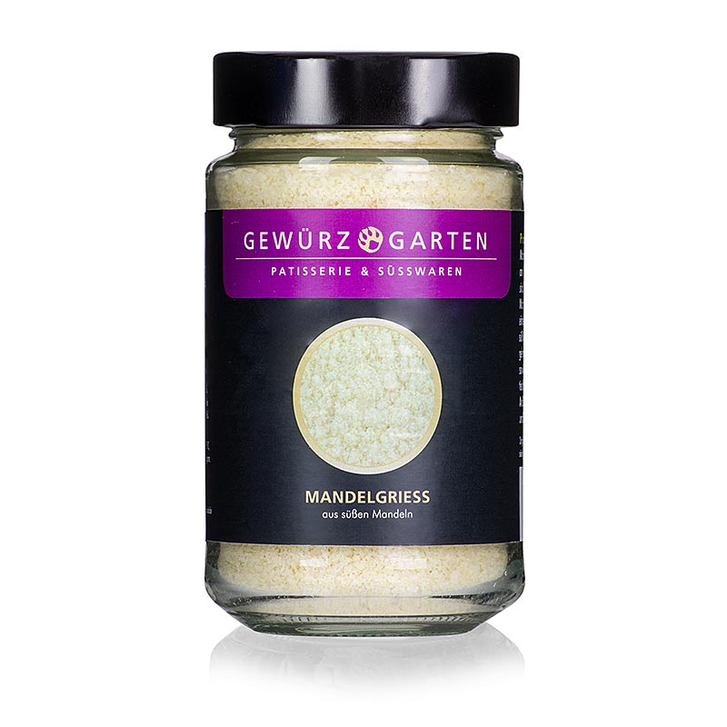 Spice garden almond semolina, made of sweet almonds - 100 g - Glass