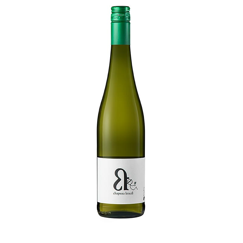 2018er Chapeau 1 Hut, Weißweincuvee, trocken, 11,5% vol., Lukas Krauß, VEGAN - 750 ml - Flasche 2018er Chapeau 1 Hut, Weißweincuvee, trocken, 11,5% vol., Lukas Krauß, VEGAN - 750 ml - Flasche