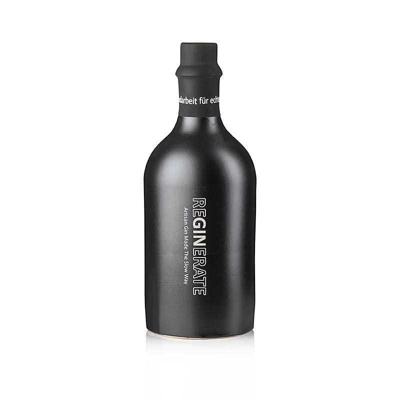 Reginerate Artisan Gin (bouteille noire) Allemagne 49% Vol. 0,5 l - 500 ml - bouteille