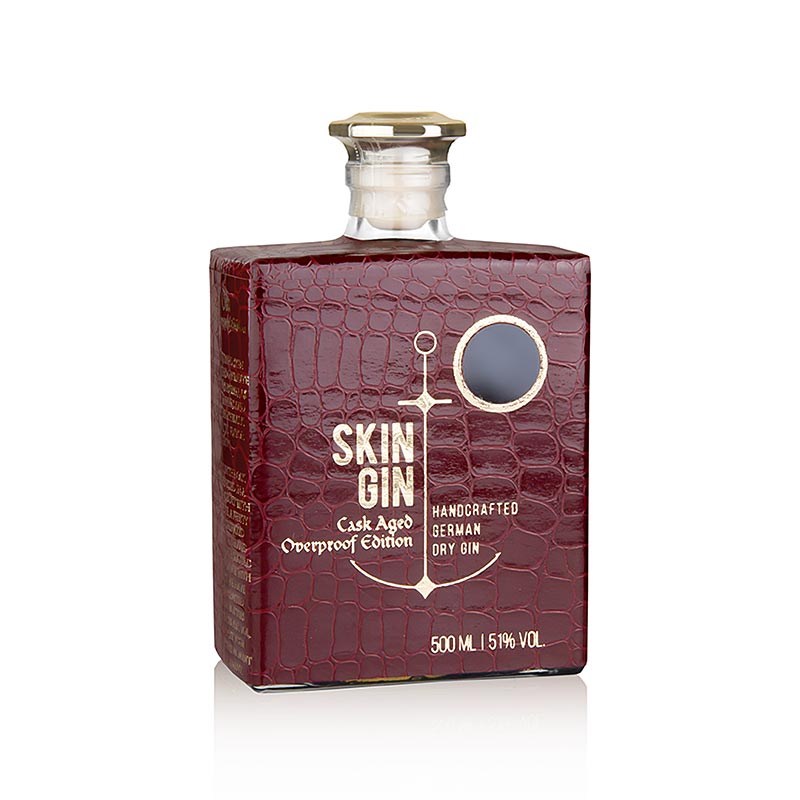 Skin Gin - Cask Aged Overproof Edition, 51% vol. - 500 ml - Flasche Skin Gin - Cask Aged Overproof Edition, 51% vol. - 500 ml - Flasche