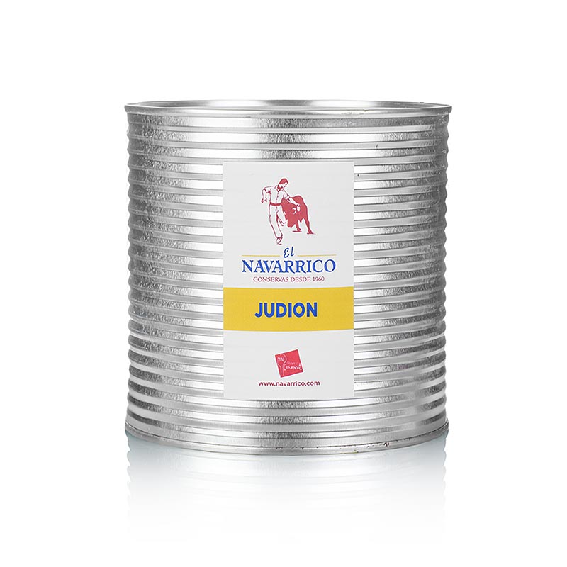 Reuzenbonen Judion, wit, Navarrico - 2,5 kg - kan