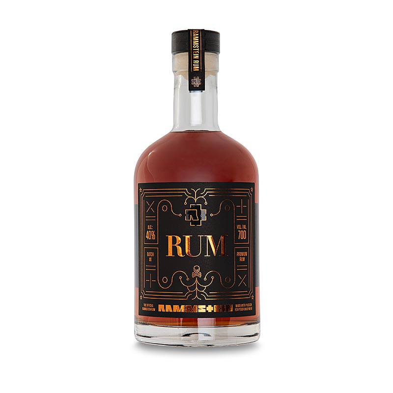 Rammstein Premium Rum (Jamaika, Trinidad und Guyana), 40% vol. - 700 ml - Flasche