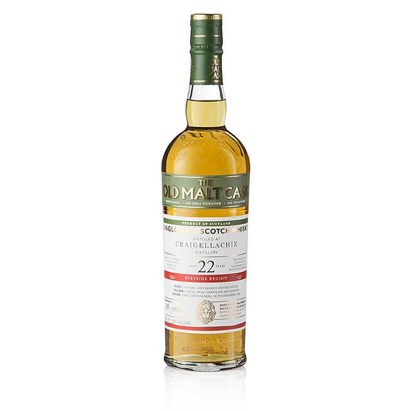 Single Malt Whisky Craigellachie 1995 Old Malt Cask 22 Jahre 50% vol., Speyside - 700 ml - Flasche Single Malt Whisky Craigellachie 1995 Old Malt Cask 22 Jahre 50% vol., Speyside - 700 ml - Flasche