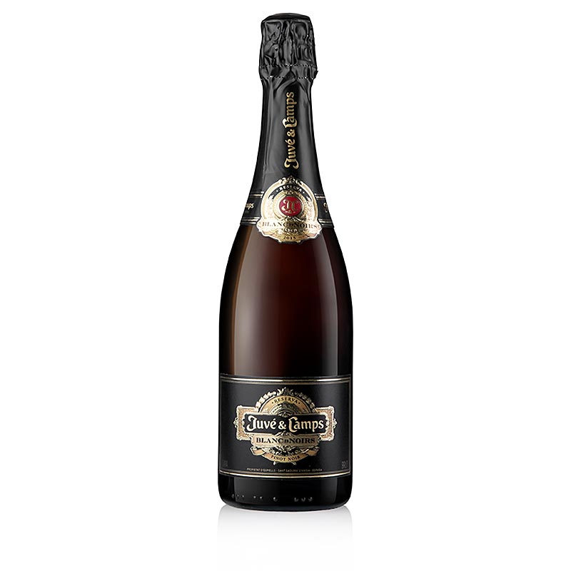 2015er Blanc de Noirs Reserva, Pinot Noir, Cava, 12% vol., Juve y Camps, BIO - 750 ml - Flasche