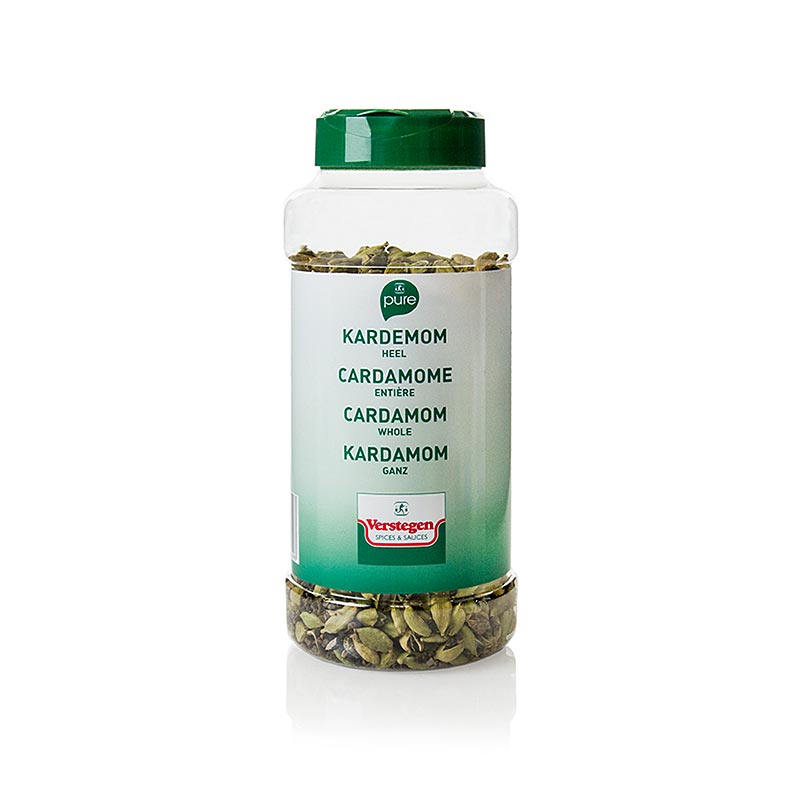 Cardamom, ganze Kapseln, grün, Verstegen - 340 g - Pe-dose
