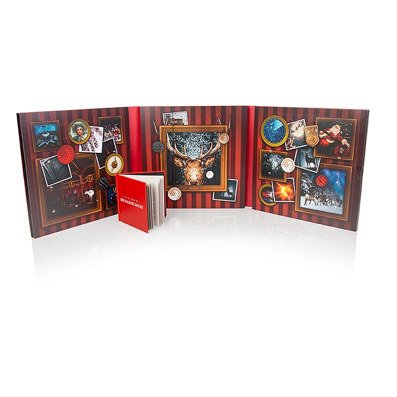 Adventskalender Criminal Christmas 4 - u.Buch, mit Alkohol, Peters - 255 g - Packung Adventskalender Criminal Christmas 4 - u.Buch, mit Alkohol, Peters - 255 g - Packung