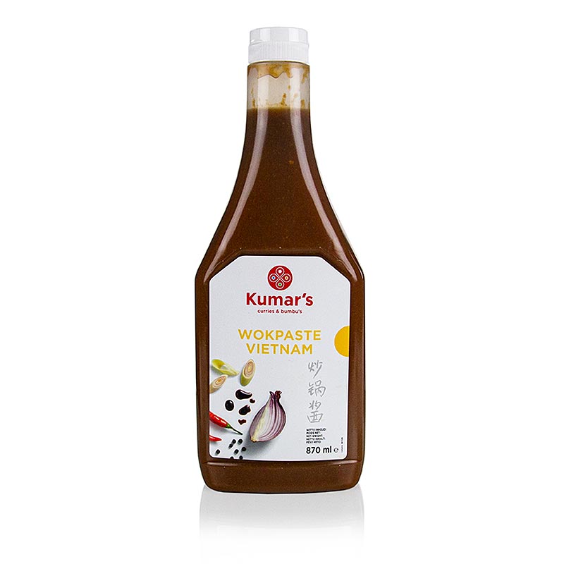 Kumar`s Wokpaste Vietnam, Wokpaste mit Fischsauce & Zitronengras - 870 ml - Pe-flasche Kumar`s Wokpaste Vietnam, Wokpaste mit Fischsauce & Zitronengras - 870 ml - Pe-flasche
