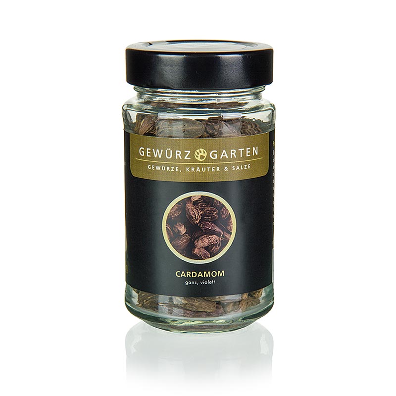 Gewürzgarten Cardamom, violett, ganz - 70 g - Glas Gewürzgarten Cardamom, violett, ganz - 70 g - Glas