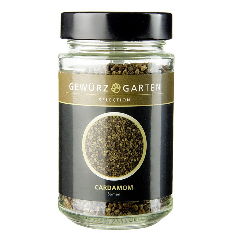 Cardamome de jardin d`épices, graines / graines - 130 g - verre