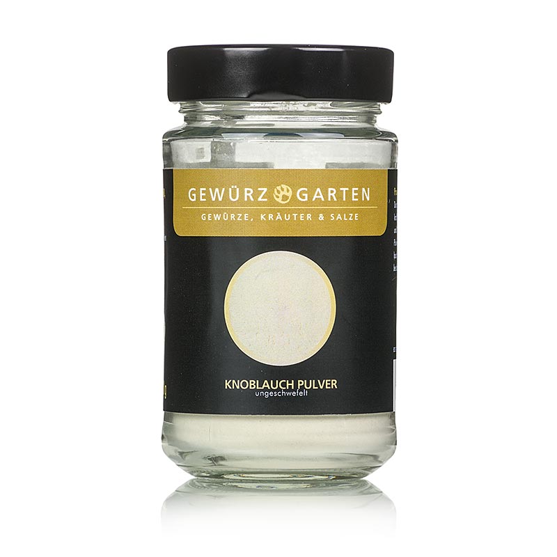 Gewürzgarten Knoblauch-Pulver, ungeschwefelt - 100 g - Glas