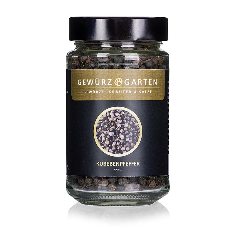 Poivre Cubeb Spice Garden - poivre de Java, queue ou queue - 90 g - verre Poivre Cubeb Spice Garden - poivre de Java, queue ou queue - 90 g - verre