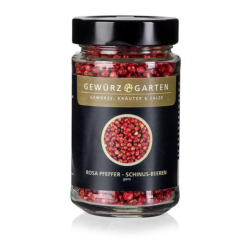 Gewürzgarten Rosa Pfeffer - Schinus Beeren - 65 g - Glas