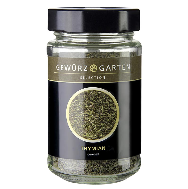 Kruidentuin Tijm, ingewreven - 45 g - glas Kruidentuin Tijm, ingewreven - 45 g - glas