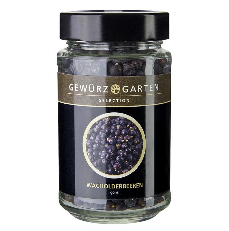 Gewürzgarten Wacholderbeeren, ganz - 80 g - Glas