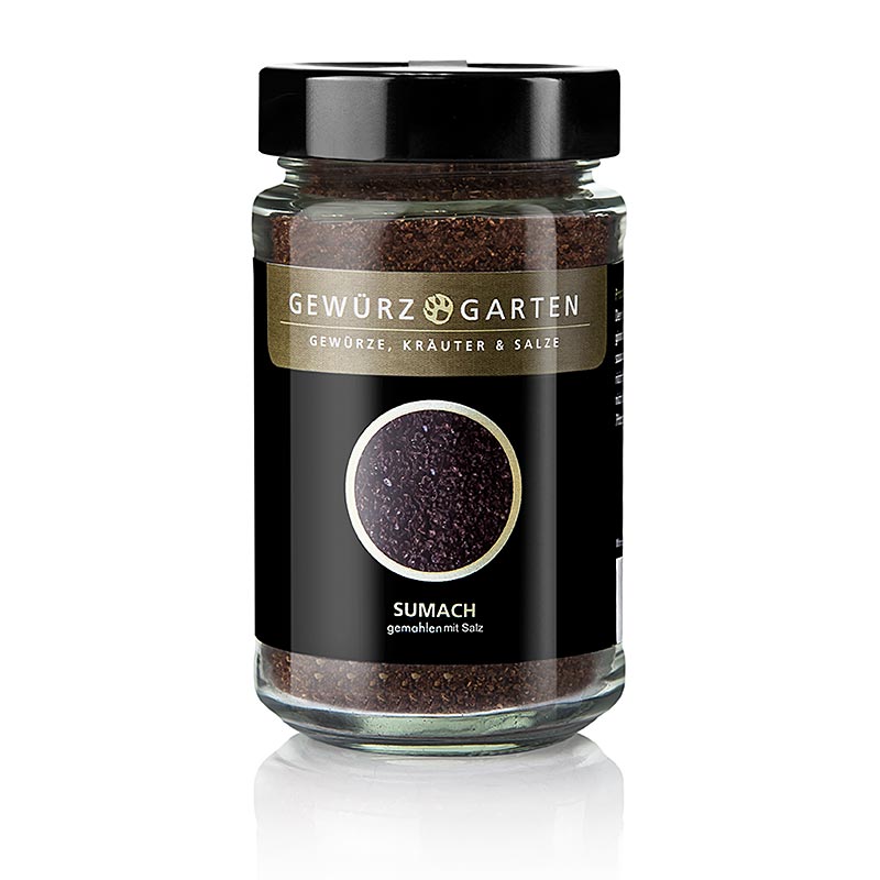 Gewürzgarten Roter Sumach, gemahlen - 120 g - Glas Gewürzgarten Roter Sumach, gemahlen - 120 g - Glas