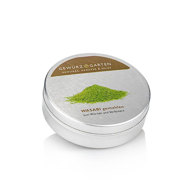 Spice Garden Wasabi-pulver, 100% rent (Eutrema japonica) - 20 g - kan