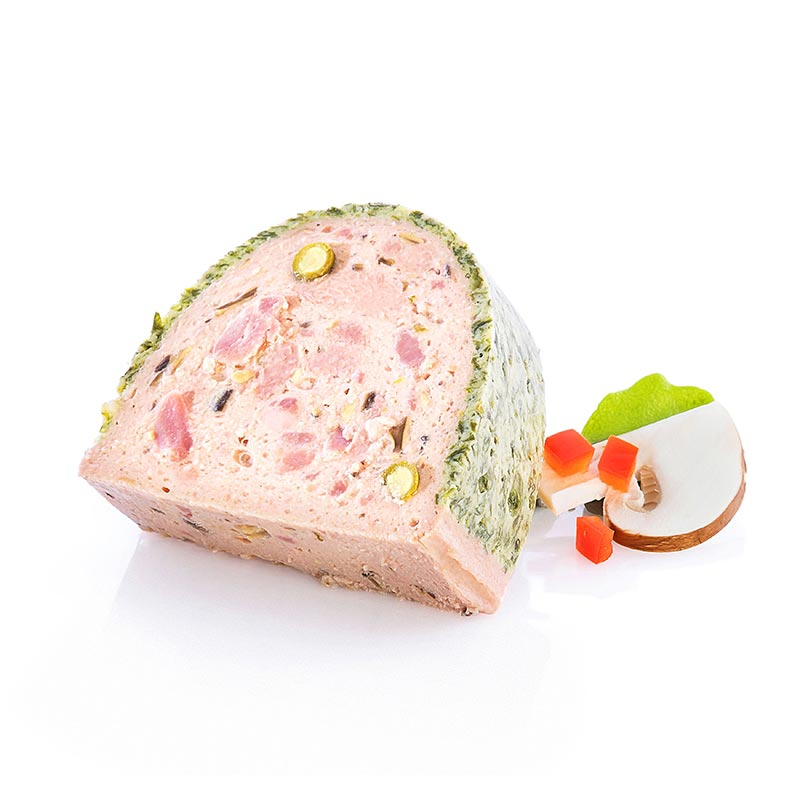 Terrine van varkensboswachter - 500 g - Pe-shell