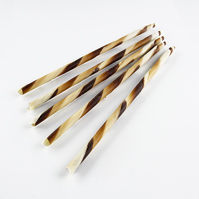 Schokozigarren - Panatella, marmoriert, 20 cm lang - 650 g, ca.100 St - Karton Schokozigarren - Panatella, marmoriert, 20 cm lang - 650 g, ca.100 St - Karton