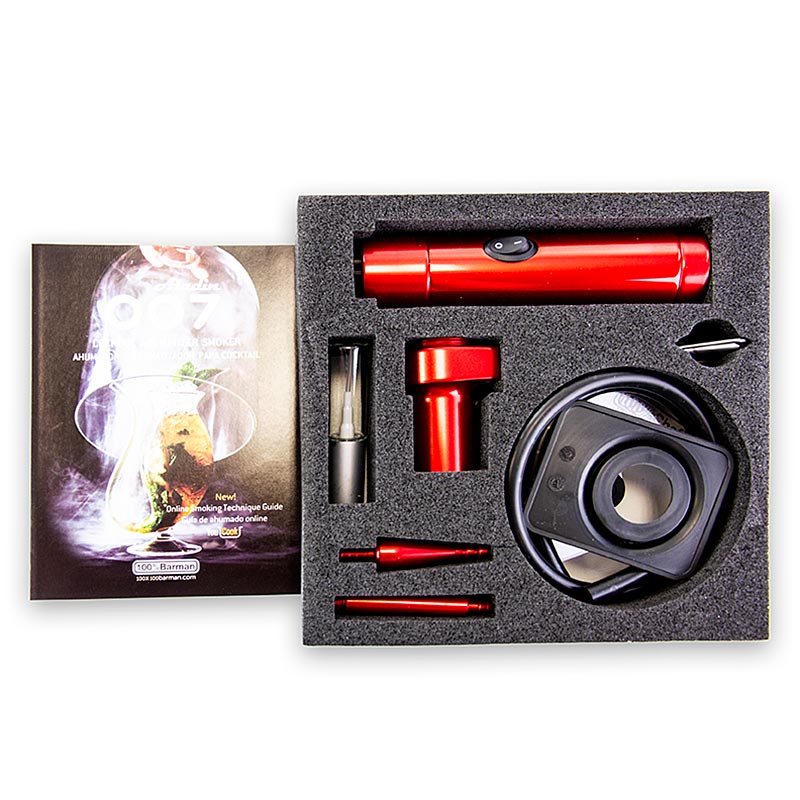 Smoking pipe Super - Aladin 007, red, 100% Chef - 1 pc - carton