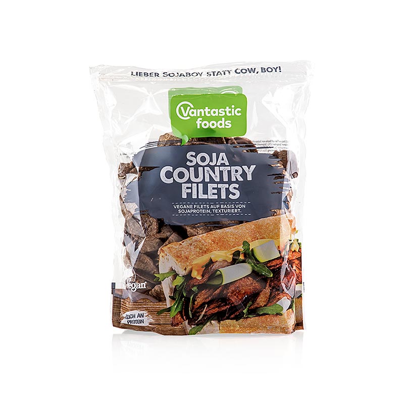 Soja Rinderfilet Stücke, vegan, Vantastic Foods - 150 g - Beutel Soja Rinderfilet Stücke, vegan, Vantastic Foods - 150 g - Beutel