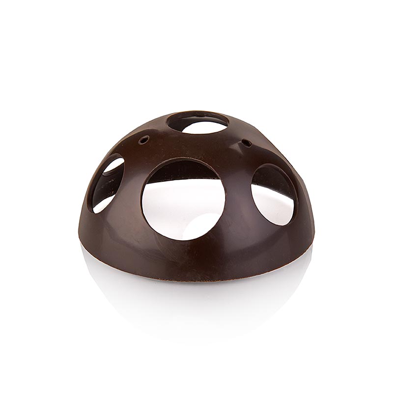 Chocolate mold hemisphere, galaxy, large, dark, Ø 80 x 40 mm - 590 g, 45 pc - carton