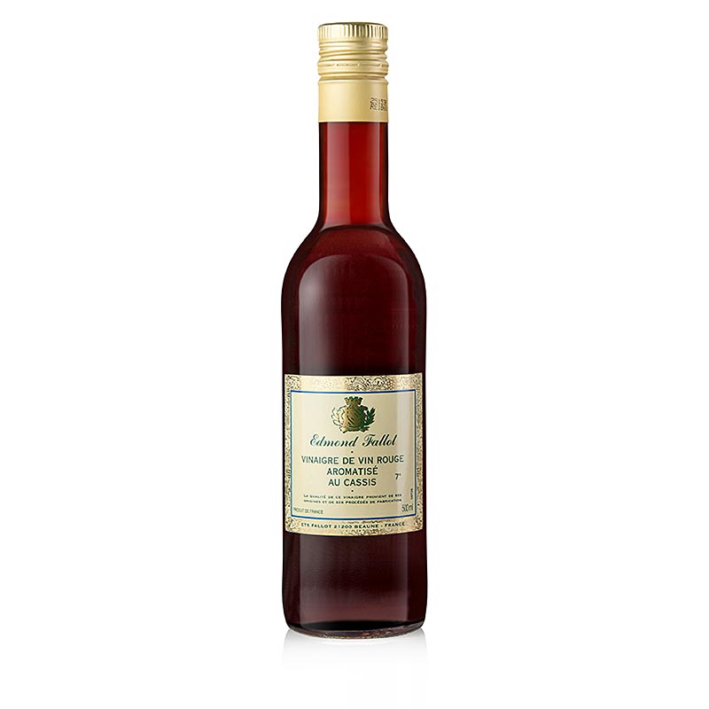 Edmond Fallot Weinessig mit schwarzer Johannisbeere - 500 ml - Flasche