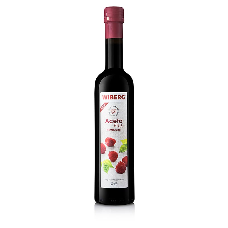 Wiberg Aceto Plus hindbær, 2,5% syre - 500 ml - flaske