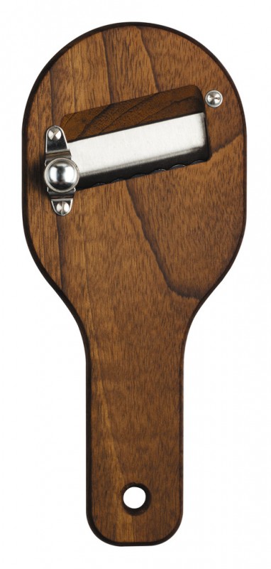 Truffle slicer made of wood, corrugated blade, truffle slicer made of wood, corrugated blade - 1 piece - bag