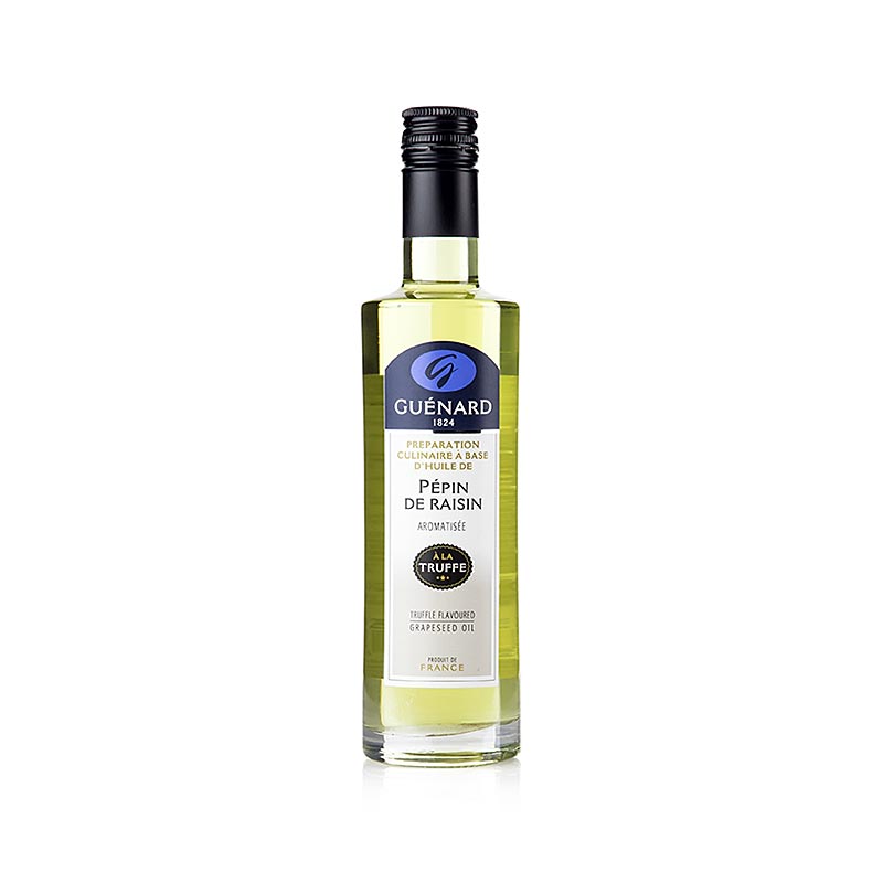 Guenard Traubenkernöl mit Trüffelaroma - 250 ml - Flasche Guenard Traubenkernöl mit Trüffelaroma - 250 ml - Flasche