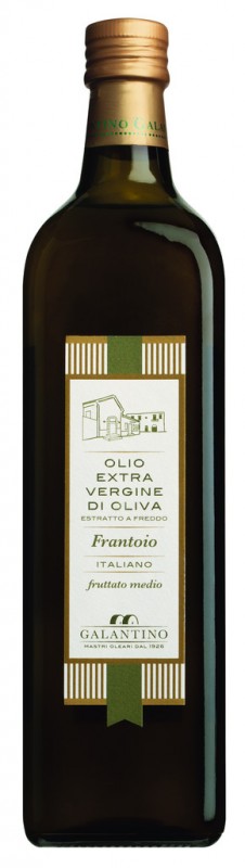 Olio extra vergine Frantoio, Natives Olivenöl extra Frantoio, Galantino - 1.000 ml - Flasche Olio extra vergine Frantoio, Natives Olivenöl extra Frantoio, Galantino - 1.000 ml - Flasche