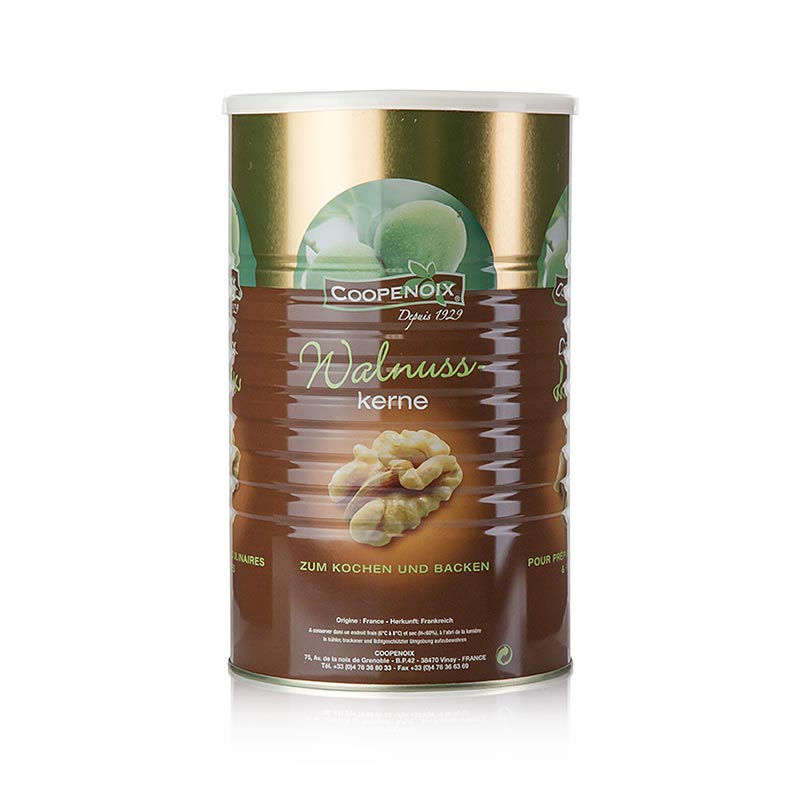 Walnut kernel brud - Invalides, fra Frankrig - 1,8 kg - Tin