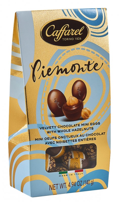 Piemonte Spring Ballotin, Haselnuss-Pralinen mit Gianduia, Geschenkpackung, Caffarel - 140 g - Packung Piemonte Spring Ballotin, Haselnuss-Pralinen mit Gianduia, Geschenkpackung, Caffarel - 140 g - Packung