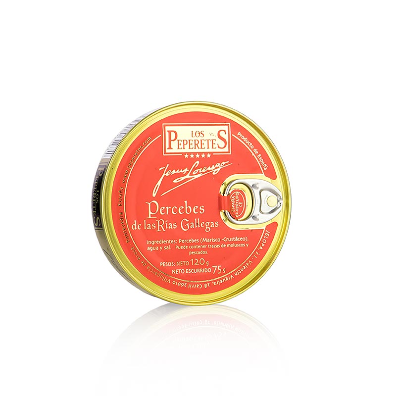 Eend sint-jakobsschelpen Percebes de Galicia, Jelo, Los Peperetes - 120 g - Kan Eend sint-jakobsschelpen Percebes de Galicia, Jelo, Los Peperetes - 120 g - Kan