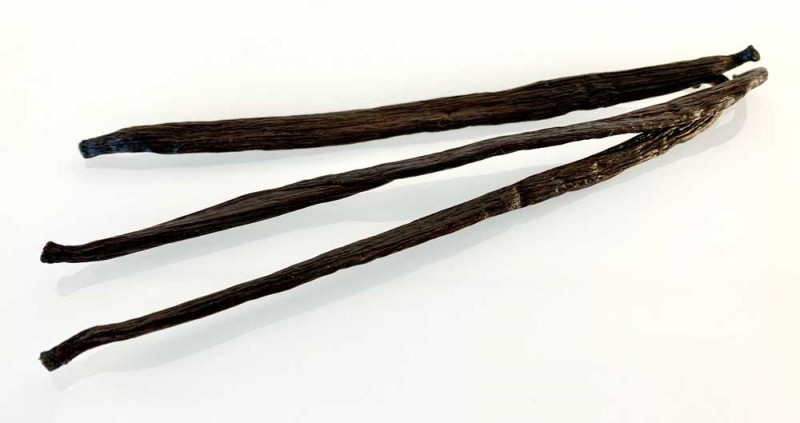 Vanilla pods - kvalitet, Papua Ny Guinea - 1 stk / ca. 3 g - taske