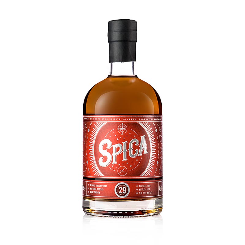 Blended Whiskey North Star Spica, 29 years, 45.5% vol., Scotland - 700 ml - bottle Blended Whiskey North Star Spica, 29 years, 45.5% vol., Scotland - 700 ml - bottle