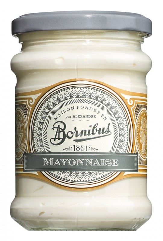 Mayonnaise, mayonnaise, bornibus - 220 g - Glass