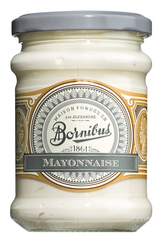 Mayonnaise, mayonnaise, bornibus - 220 g - Glas