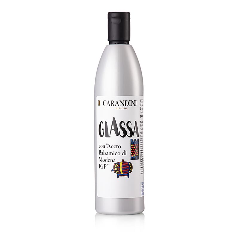 Crema di Balsamico, auch für Dessert, Il Torrione - 500 ml - Pe-flasche