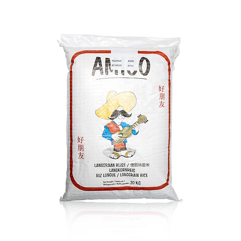 Langkorn Reis - 20 kg - Sack Langkorn Reis - 20 kg - Sack