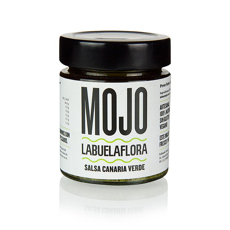 Mojo Verde, kanarische grüne Salsa, Labuelaflora - 140 g - Glas Mojo Verde, kanarische grüne Salsa, Labuelaflora - 140 g - Glas