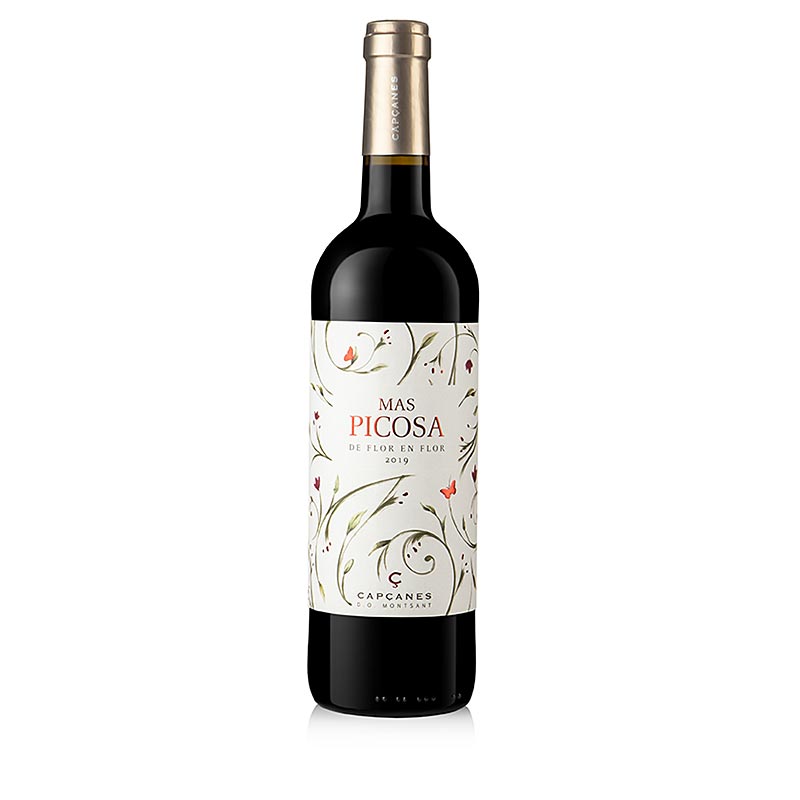 2019er Mas Picosa Negre, trocken, 14,5% vol., Capcanes VEGAN - 750 ml - Flasche 2019er Mas Picosa Negre, trocken, 14,5% vol., Capcanes VEGAN - 750 ml - Flasche