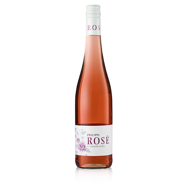 2019er Philipps Rose, Cuvee, trocken, 11,5% vol., Philipp Kuhn - 750 ml - Flasche 2019er Philipps Rose, Cuvee, trocken, 11,5% vol., Philipp Kuhn - 750 ml - Flasche