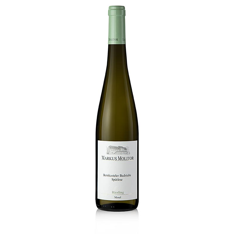 2018er Bernkasteler Badstube Riesling Spätlese, feinherb, 10,5% vol., Molitor - 750 ml - Flasche 2018er Bernkasteler Badstube Riesling Spätlese, feinherb, 10,5% vol., Molitor - 750 ml - Flasche