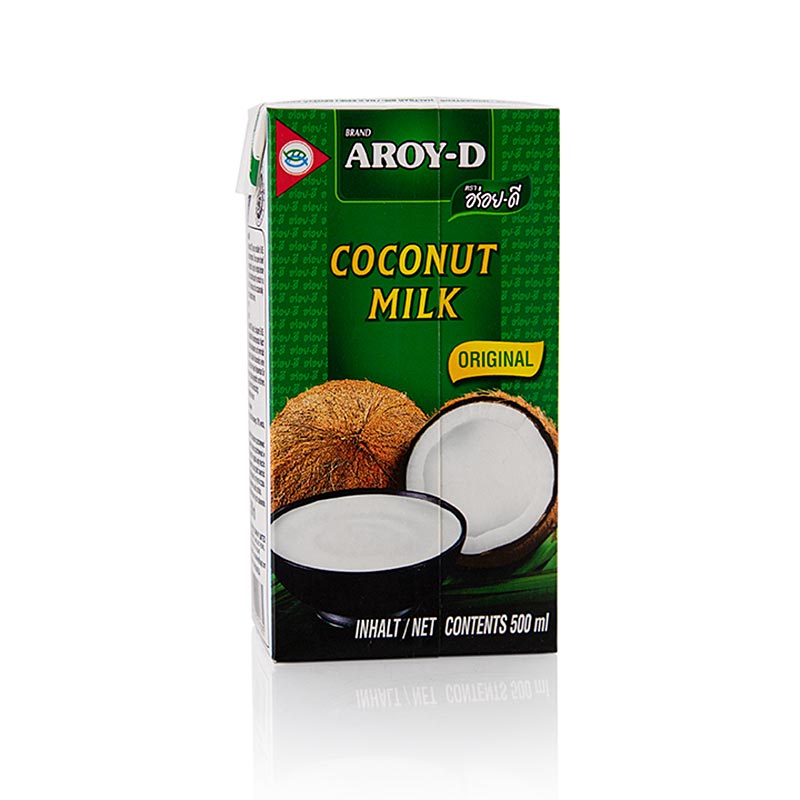 Coconut milk, Aroy-D - 500 ml - Tetrapack