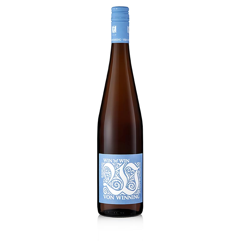 2019er WIN WIN, Riesling, trocken, 12,5% vol., von Winning - 750 ml - Flasche 2019er WIN WIN, Riesling, trocken, 12,5% vol., von Winning - 750 ml - Flasche