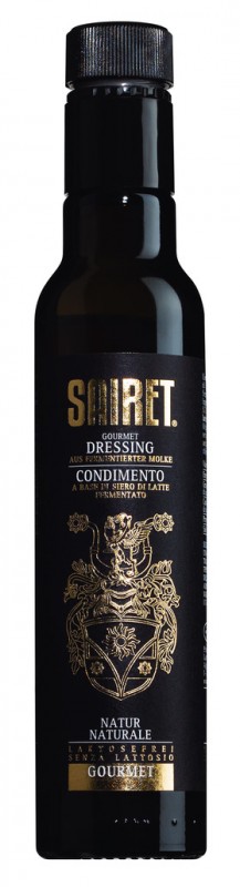 Sairet, Gourmet Dressing, Sairet, Gourmet Dressing aus Molkeessig, Sennerei Algund - 250 ml - Flasche Sairet, Gourmet Dressing, Sairet, Gourmet Dressing aus Molkeessig, Sennerei Algund - 250 ml - Flasche