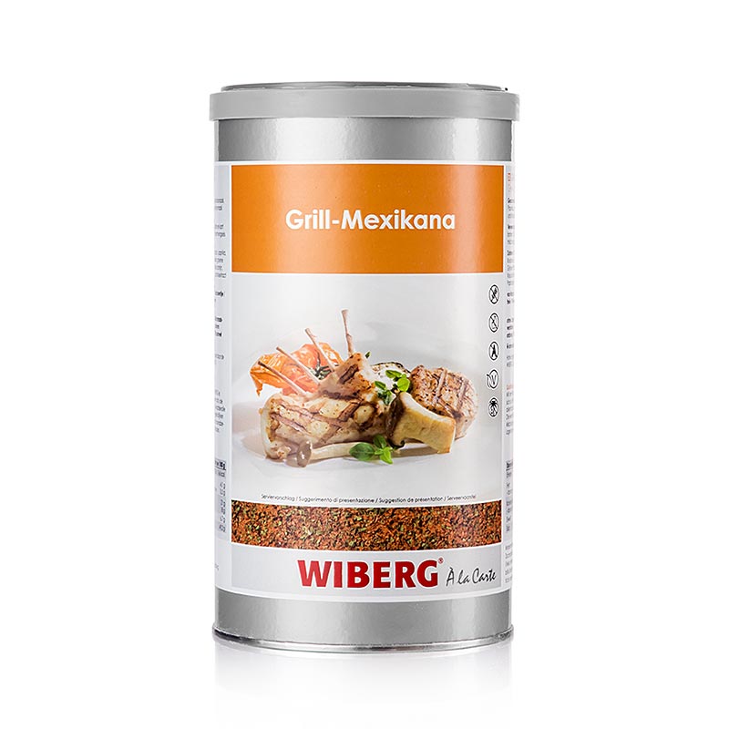 Wiberg Grill Mexikana-stijl, kruidenzout - 750 g - Aroma doos