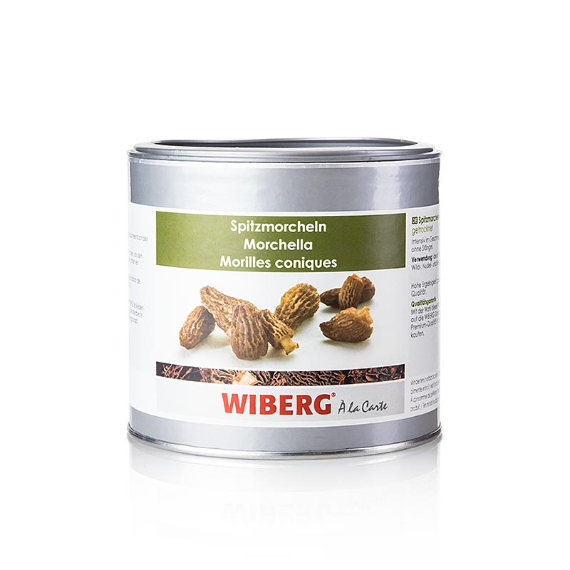 Wiberg Spitzmorcheln, getrocknet, ganz, handverlesen - 55 g - Aromabox