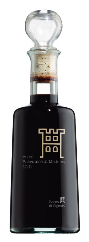 Balsamessig, drei Jahre gereift, Aceto Balsamico di Modena IGP- Premium 3.0, platin, Rocca di Vignola - 250 ml - Flasche Balsamessig, drei Jahre gereift, Aceto Balsamico di Modena IGP- Premium 3.0, platin, Rocca di Vignola - 250 ml - Flasche