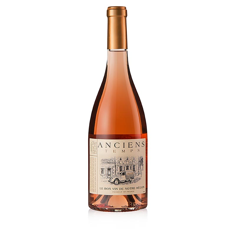 2019er Rose, trocken, 12,5% vol., Anciens Temps - 750 ml - Flasche 2019er Rose, trocken, 12,5% vol., Anciens Temps - 750 ml - Flasche
